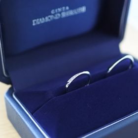 【銀座ダイヤモンドシライシの口コミ】 たくさんデザインの指輪があって、どの指輪も本当に素敵でかなり迷いまし…