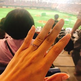 【TRECENTI(トレセンテ)の口コミ】 3つダイヤが繋がっているものに惹かれていたのですが、他店で見た際はお団…