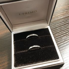 【アイプリモ(I-PRIMO)の口コミ】 お互いシンプルなデザインでストレートタイプが良かったので、
その中から…