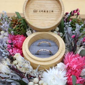 【鎌倉彫金工房の口コミ】 指輪のブランドなどはよく分からず、シンプルで長く付けていても飽きのこ…