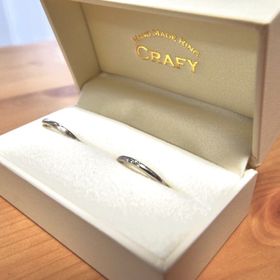 【CRAFY(クラフィ)の口コミ】 自分達で一からデザインを決めて手作りで作れる場所を探していました。石3…