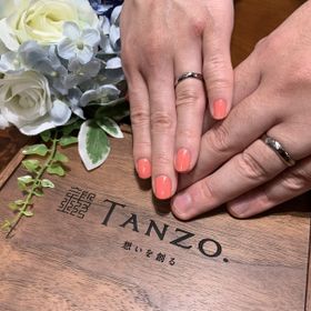 【TANZO.(鍛造指輪)の口コミ】 普段の生活していても馴染むようシンプルでありながら、あまり他の人とは…