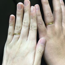 【insembre(インセンブレ)の口コミ】 指輪のデザインが斜めにスプライトが入っていて他に見ないものだったから…