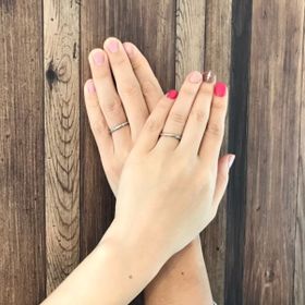 【CRAFY(クラフィ)の口コミ】 自分たちの好みのデザインに出来たこと。素材や色味も2人の趣向に合わせて…