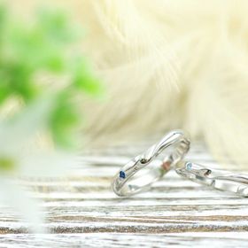 【kazariya Yuiの口コミ】  自分たちだけのオリジナルの指輪が欲しいなーと探していたところ、こちら…