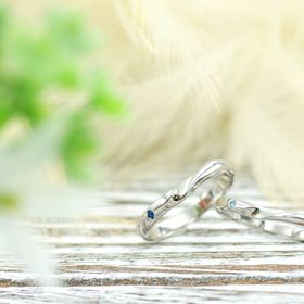 【kazariya Yui】の口コミ  自分たちだけのオリジナルの指輪が欲しいなーと探していたところ、こちら...