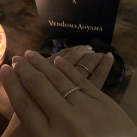 【ヴァンドーム青山(VENDOME AOYAMA)の口コミ】 シンプルでありながら一生身に付けるものなので、保証がしっかりしており…