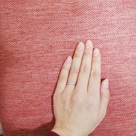 【アイプリモ(I-PRIMO)の口コミ】 仕事中も付ける予定なのと、エタニティリングも重ねて付けるのでシンプル…