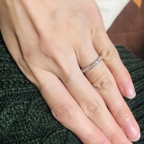 【ラザール ダイヤモンド(LAZARE DIAMOND)の口コミ】 購入当時、着ける頻度が少ない婚約指輪は買わない予定でした。その為、結…
