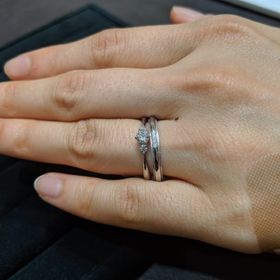 【TRECENTI(トレセンテ)の口コミ】 いくつか店舗を回ったけど、指輪のつけ心地がダントツで一番だった。
そし…