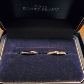 【銀座ダイヤモンドシライシの口コミ】 仕事の関係で毎日はつけられないので、シンプルな指輪ではなく、キラキラ…