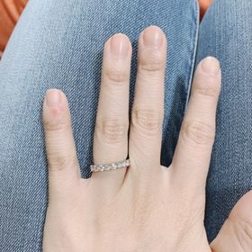 【アイプリモ(I-PRIMO)の口コミ】 ハーフエタニティにしようと考えていて、決めました。
普段使いを考えてこ…