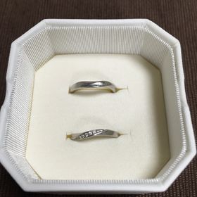 【4℃ BRIDAL(ヨンドシーブライダル)の口コミ】 結婚指輪は4℃で！と決めていました。とにかく長く着けていても飽きのこな…