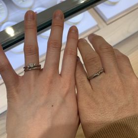 【BIJOUPIKO(ビジュピコ)の口コミ】 シンプルなもので探していましたが、たくさん種類の中から要望に沿って店…