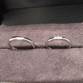 【ラザール ダイヤモンド(LAZARE DIAMOND)の口コミ】 私はシンプルなストレートで、ダイヤが1つだけついているものを探していま…