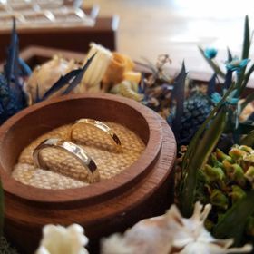 【鎌倉彫金工房の口コミ】 夫は定番のものがあまり好きではないので、自分で素材やデザインを選び作…