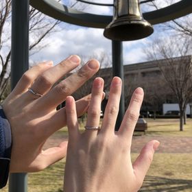 【銀座ダイヤモンドシライシの口コミ】 指輪の決め手は、①私の好みを把握してくださった店員さんおすすめの指輪の…