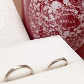 【AFFLUX(アフラックス)の口コミ】 他のブランドで考えていましたが、値段が高く悩んでいるときにこの指輪に…
