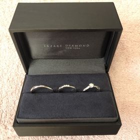 【ラザール ダイヤモンド(LAZARE DIAMOND)の口コミ】 シンプルですが存在感もあり一生大事に付けたいと思える指輪でした。カー…