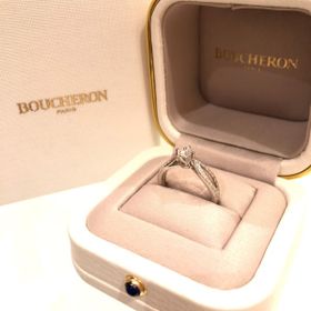 【ブシュロン(BOUCHERON)の口コミ】 ネットで調べているときからずっとブシュロンのポンドゥパリに憧れていま…