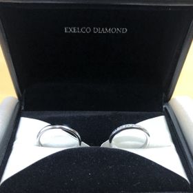 【エクセルコダイヤモンド(EXELCO DIAMOND)の口コミ】 初めはシンプルなデザインを希望していましたが、店員さんのお薦めもあり…