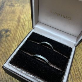 【アイプリモ(I-PRIMO)の口コミ】 ある程度デザインを決めてから何パターンかを着けて婚約指輪にも合うスト…