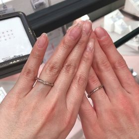 【Ginza Rim(銀座リム)の口コミ】 ピンクダイヤモンドが入っている店舗は珍しく、奥さんが可愛いのが良かっ…