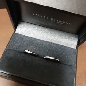 【ラザール ダイヤモンド(LAZARE DIAMOND)の口コミ】 婚約指輪もラザールダイヤモンドでとても気に入っていたので、結婚指輪も…