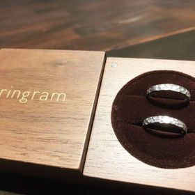 【ringram(リングラム)の口コミ】 あまりいかにも結婚指輪というようなデザインではないものが欲しかったた…