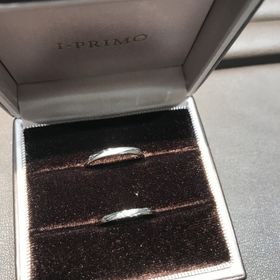 【アイプリモ(I-PRIMO)の口コミ】 婚約指輪もアイプリモさんでしたので、結婚指輪もアイプリモにしました。…