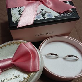 【insembre(インセンブレ)の口コミ】 プラチナ素材でこの価格は他にはなかなか見つからず、お値打ち品だと思い…