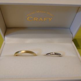 【CRAFY(クラフィ)の口コミ】 手作り指輪欲しいと思い、数ある手作り指輪のお店の中からCRAFYの指輪を選…