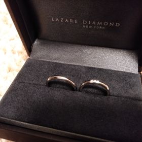 【ラザール ダイヤモンド(LAZARE DIAMOND)の口コミ】 シンプルでダイヤモンドが美しい指輪を探していました。ラザールダイヤモ…