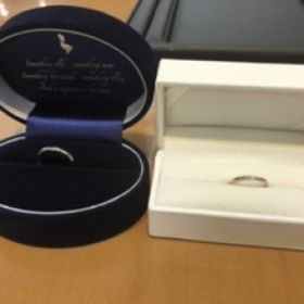 【Something Blue(サムシングブルー)の口コミ】 つけ心地が決め手でした。角が無くていい。
これまで指輪をつけてこなかっ…