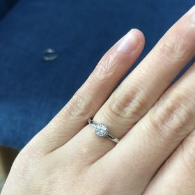 【atelier CraM(アトリエ クラム)の口コミ】 彼がダイヤモンドだけ先にプレゼントしてくれたので、デザインは自分で選…