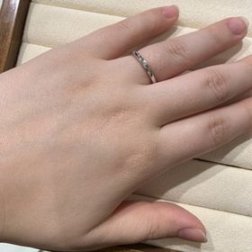【TRECENTI(トレセンテ)の口コミ】 他のブランドでも試着しましたが、こちらのブランドのリングの着け心地が…