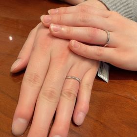 【TRECENTI(トレセンテ)の口コミ】 つけ心地　他店舗では関節につっかえて痛みを感じたけど、ここのリングは…