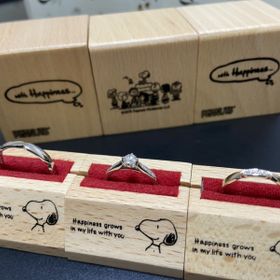 【with Happiness..の口コミ】 スヌーピーが大好きで、ずっとこれだと決めていました。店で見て、思った…