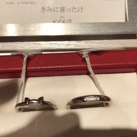 【AFFLUX(アフラックス)の口コミ】 ネコのデザインです。
ブライダルリング用にデザインされたネコのリングは…