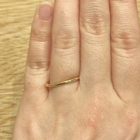 【BIJOUPIKO(ビジュピコ)の口コミ】 細身のリングが購入の決め手となりました。細身のリングを探していました…