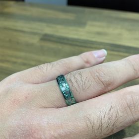 【輪-RIN-の口コミ】 チタニウム製の和風デザインな指輪を探していて、他の店舗も見ましたが、…