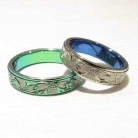 【輪-RIN-の口コミ】 チタン素材の和風の結婚指輪を探しており、数店舗まわりましたが、元々チ…