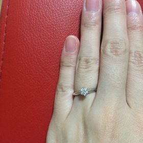 【ティファニー(Tiffany & Co.)の口コミ】 もし結婚したら指輪はティファニーと決めていました。やはり結婚指輪や婚…