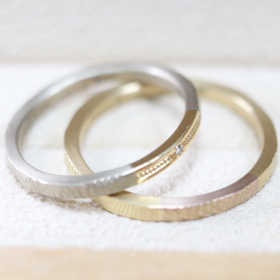 【uchimari(ウチマリ)の口コミ】 既製品を見てもどれもピンとこず、全て同じようで一生つけるものなのにと…