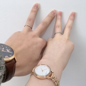 【銀座ダイヤモンドシライシの口コミ】 デザインが素敵でつけ心地が良い点。仕事柄指輪をつけれない為、プライベ…