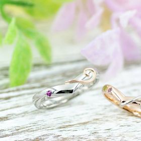 【kazariya Yui】の口コミ オーダーメイドで自分たちだけの指輪を作ることが出来ること、それでいて金...