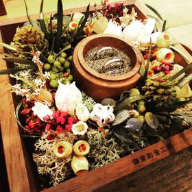 【鎌倉彫金工房の口コミ】 最初は色々既製品を見ましたが、価格とデザインに納得出来ず、自分たちで…