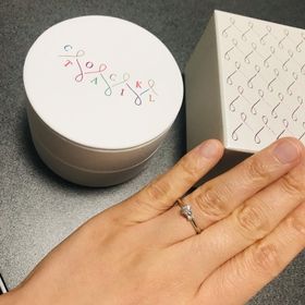 【COCKTAIL(カクテル)の口コミ】 自分自身、あまり普段から指輪をしないので、比較的シンプルなものがよい…