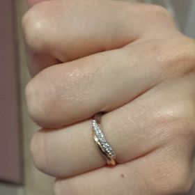 【アイプリモ(I-PRIMO)の口コミ】 もともと私がコンビのタイプでダイヤが入っていてカーブのもの希望だった…