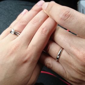 【ラザール ダイヤモンド(LAZARE DIAMOND)の口コミ】 もともと、手がしっかりしていたので少し太めのブリスがしっくり来ました…